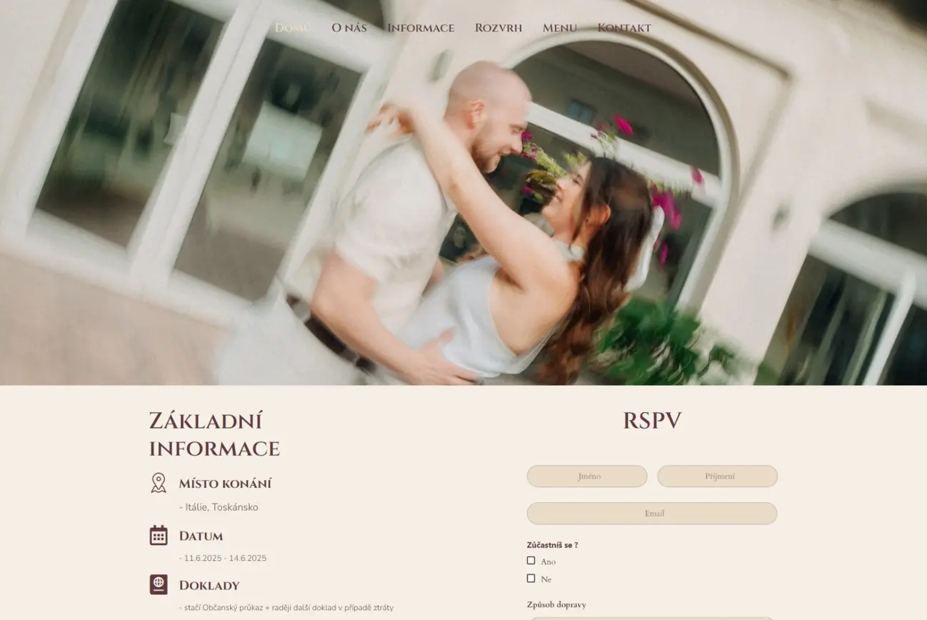 Tuscan Dream Wedding